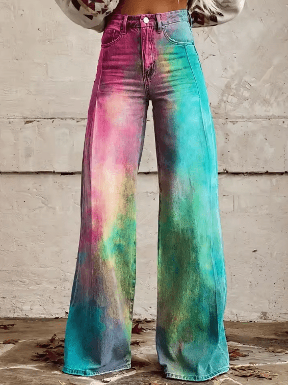 Bellanza | Pantaloni boho eleganți