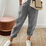 Pantaloni Cu Dungi Harper