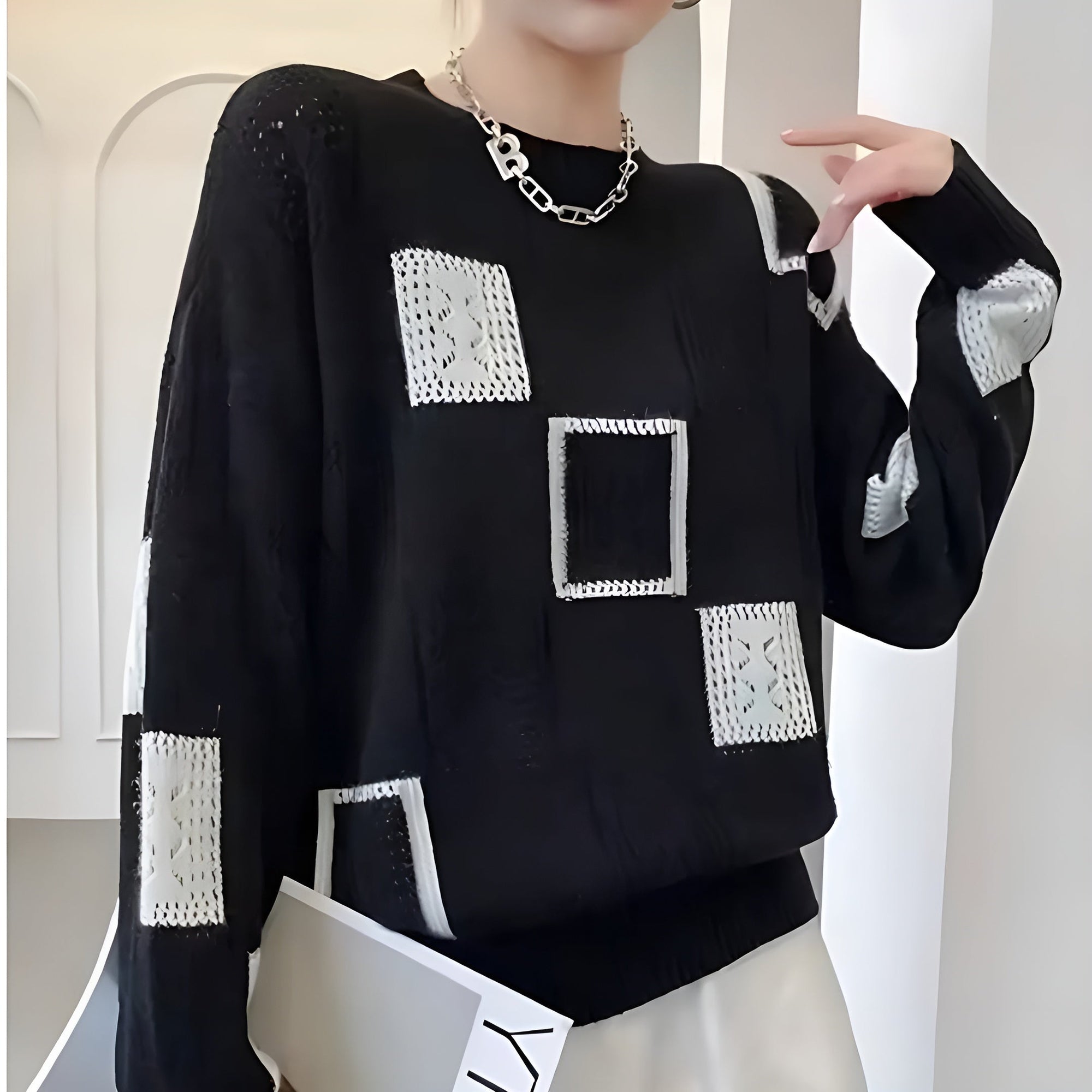 Amira | Pulover tricotat modern
