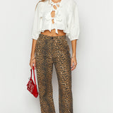 Blugi Leopard Malou