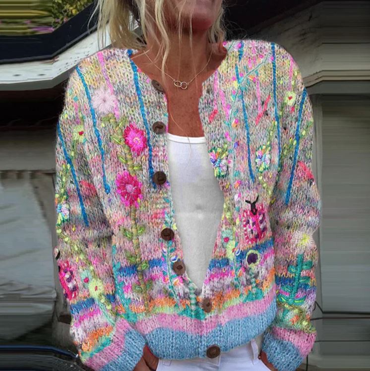 Michelle | Cardigan tricotat