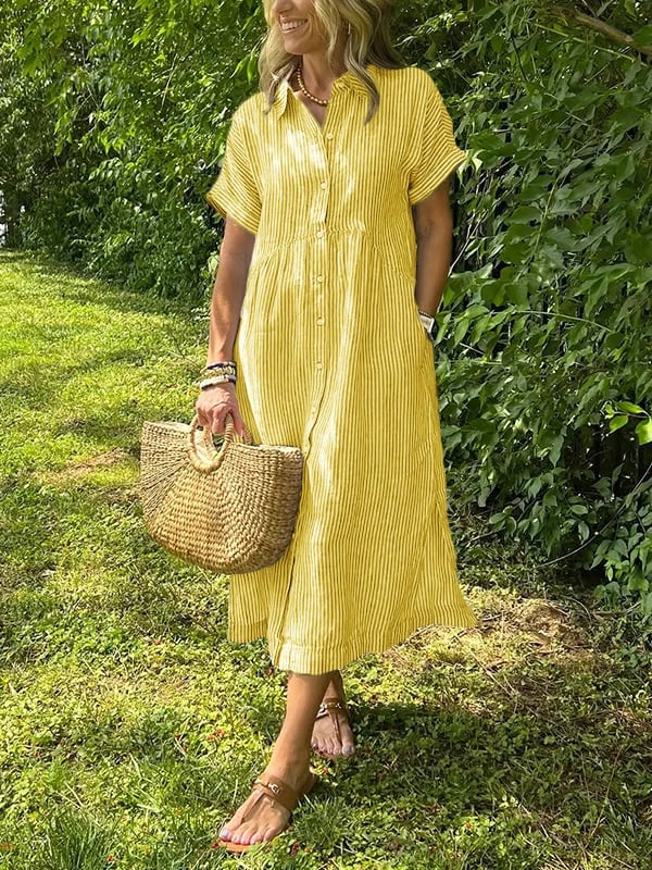 Angela | Rochie-cămașă elegantă