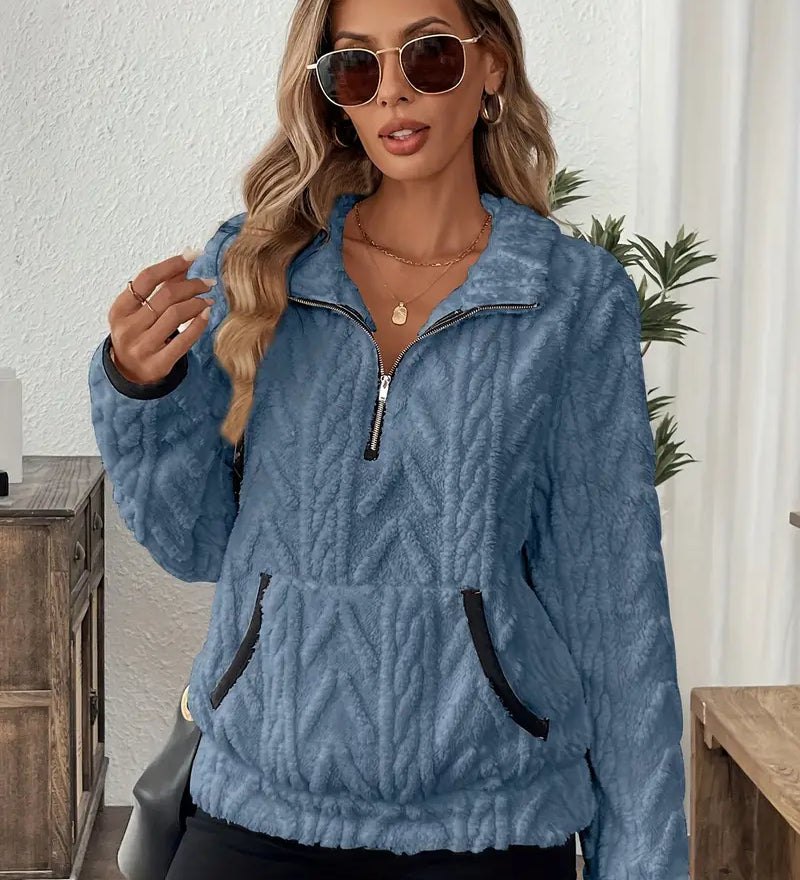 Claire Pulover din fleece