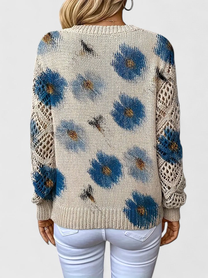 Beatrice | Pulover floral