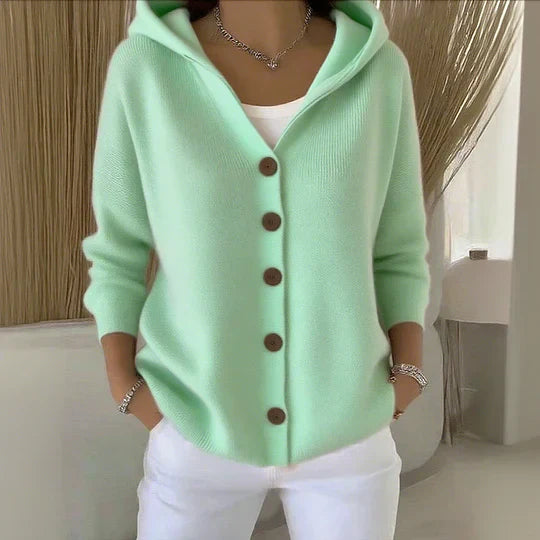 Janet | Cardigan cu glugă