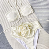 Aria | Bikini halter floral