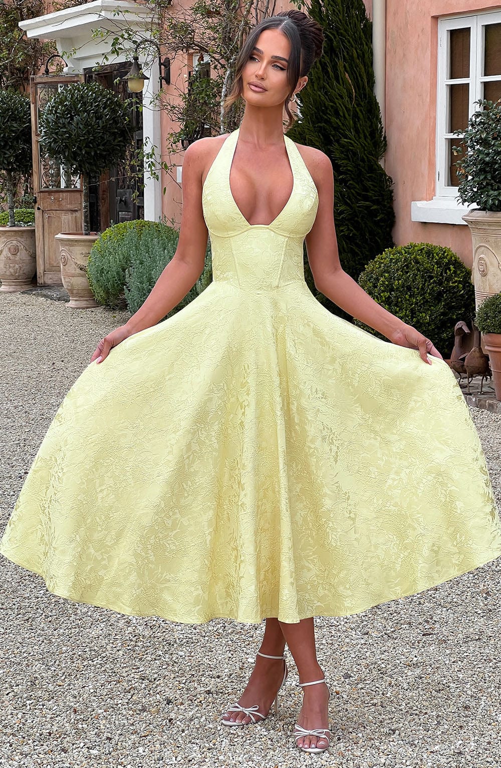 Iris | Rochie midi elegantă
