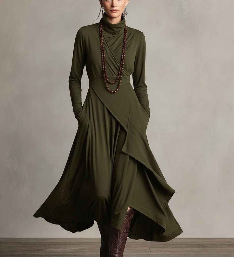 Rochie drapată elegantă
