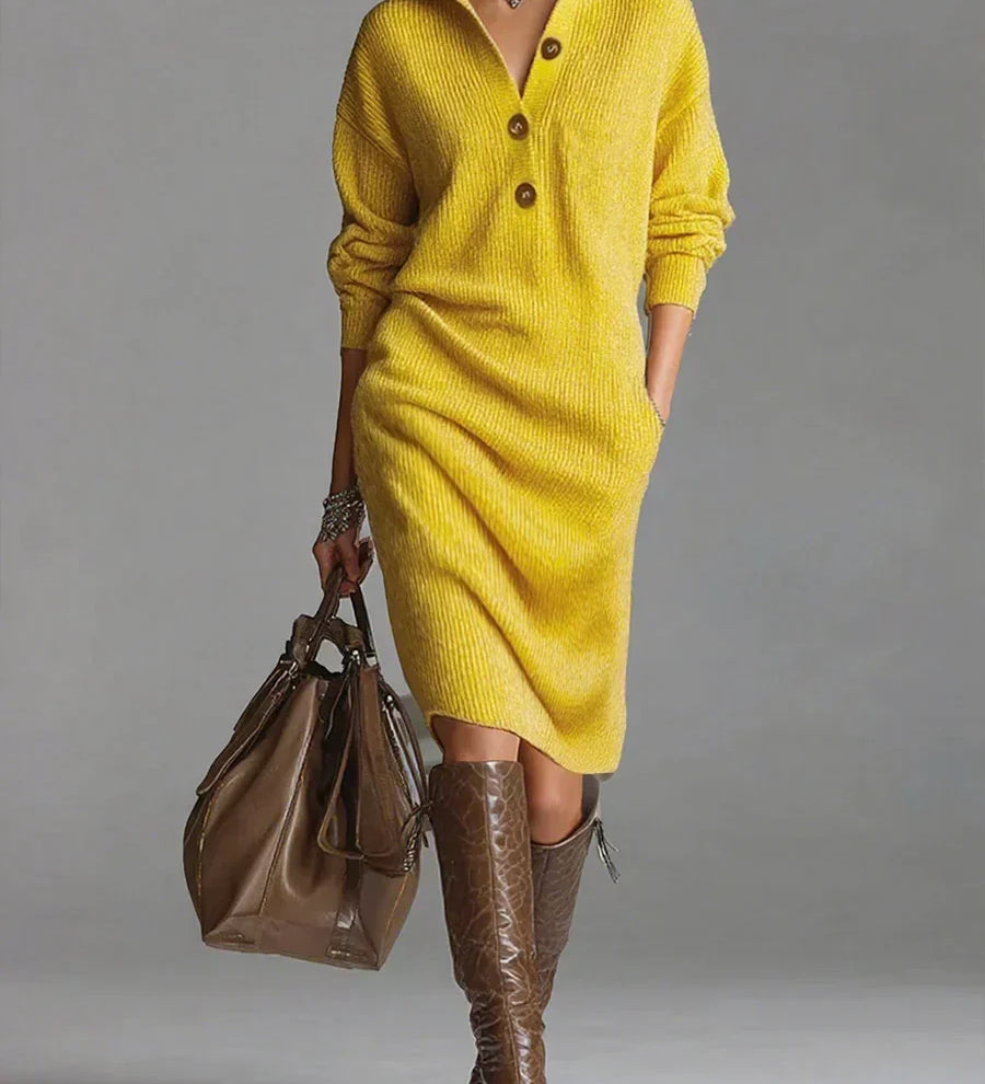 Rochie pulover elegantă