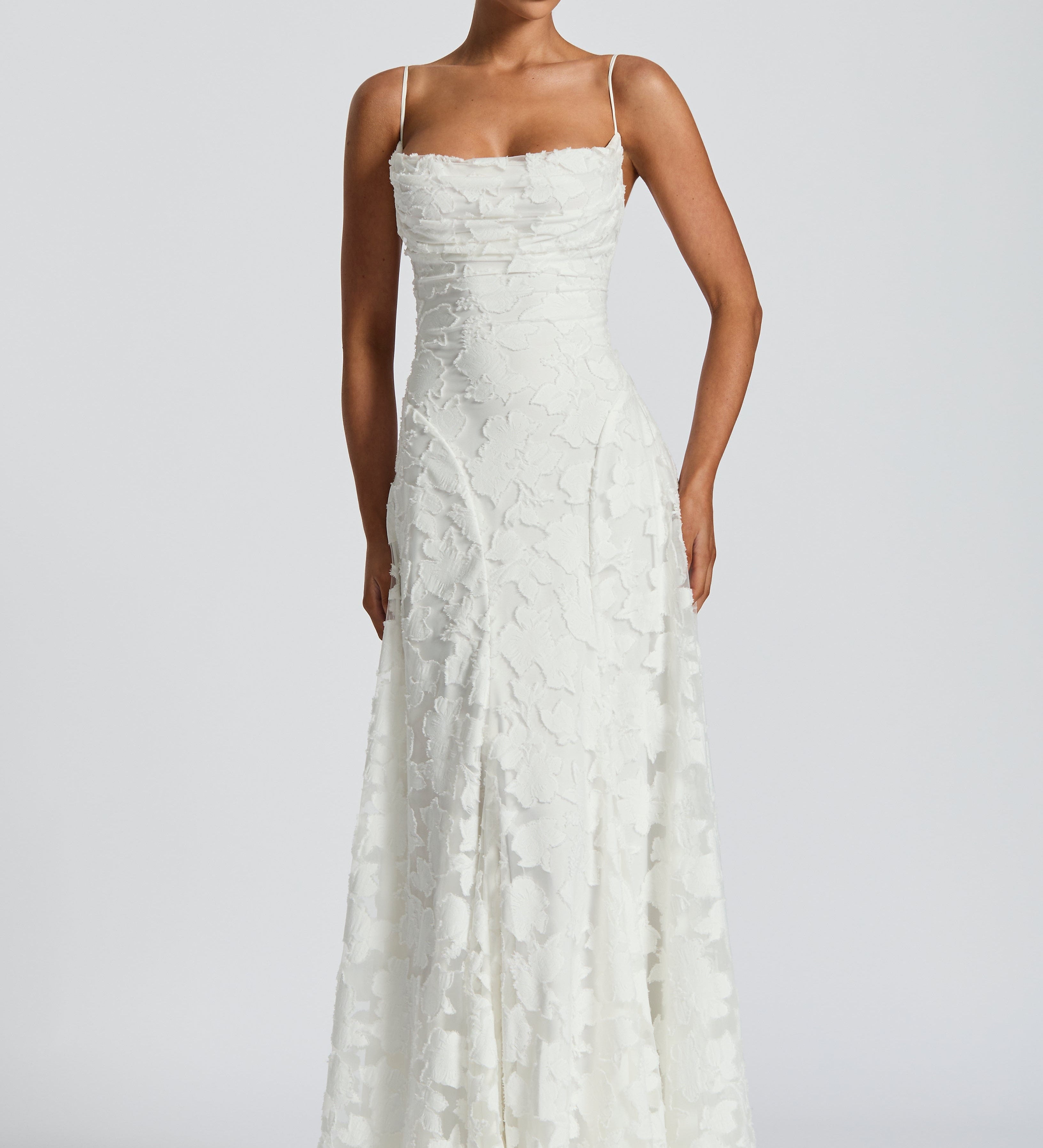 Claire | Rochie maxi din dantelă