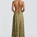 Claire | Rochie maxi din dantelă
