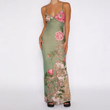 Gaia | Rochie florală elegantă