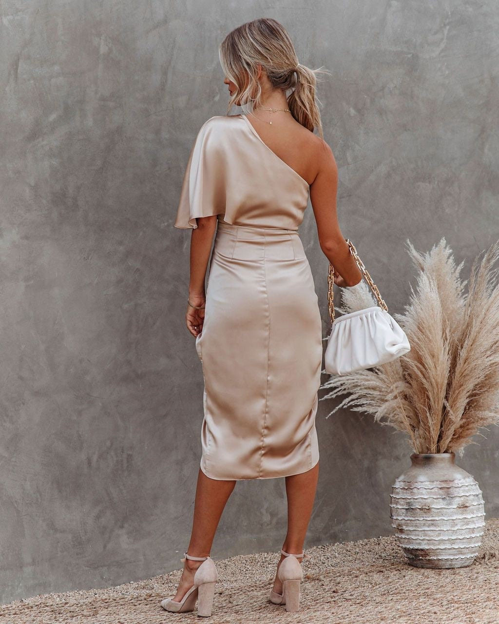 Rochie chic din satin