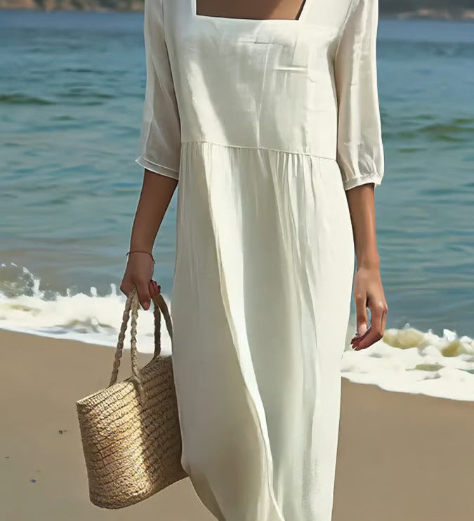 Amelia | Rochie elegantă din in