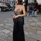 Anissa | Rochie maxi din dantelă