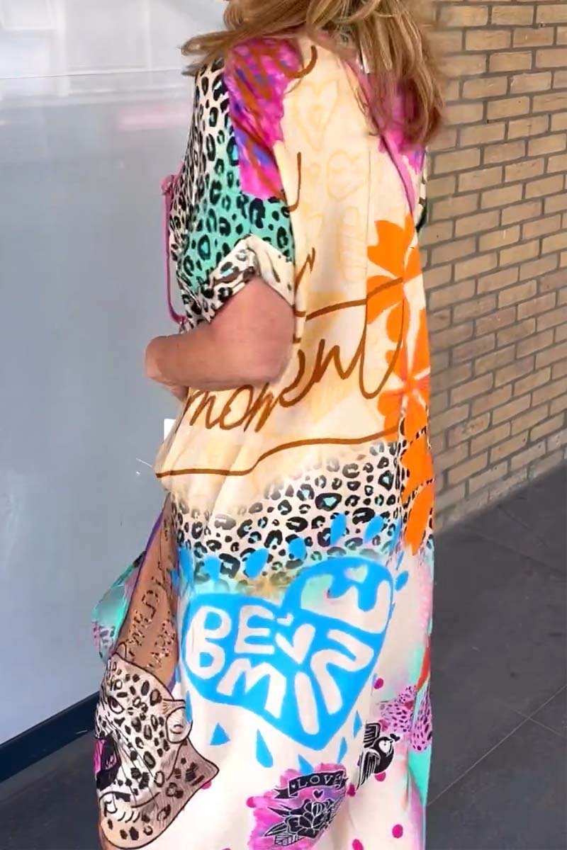 Amanda | Rochie lejeră cu imprimeu leopard
