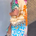 Amanda | Rochie lejeră cu imprimeu leopard