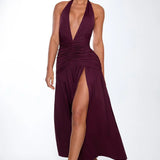 Rochie maxi cu spatele gol