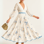 Katie | Rochie maxi elegantă florală