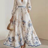 Rochie maxi florală elegantă