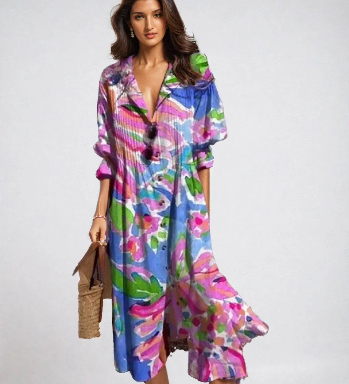 Rochie maxi boho