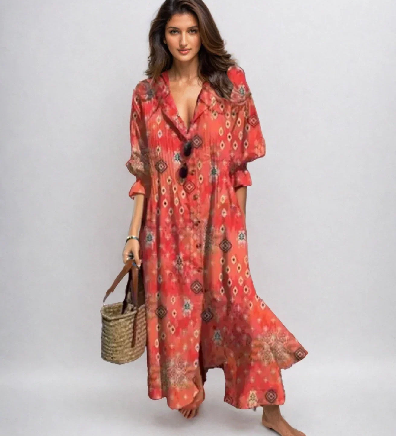 Rochie maxi boho