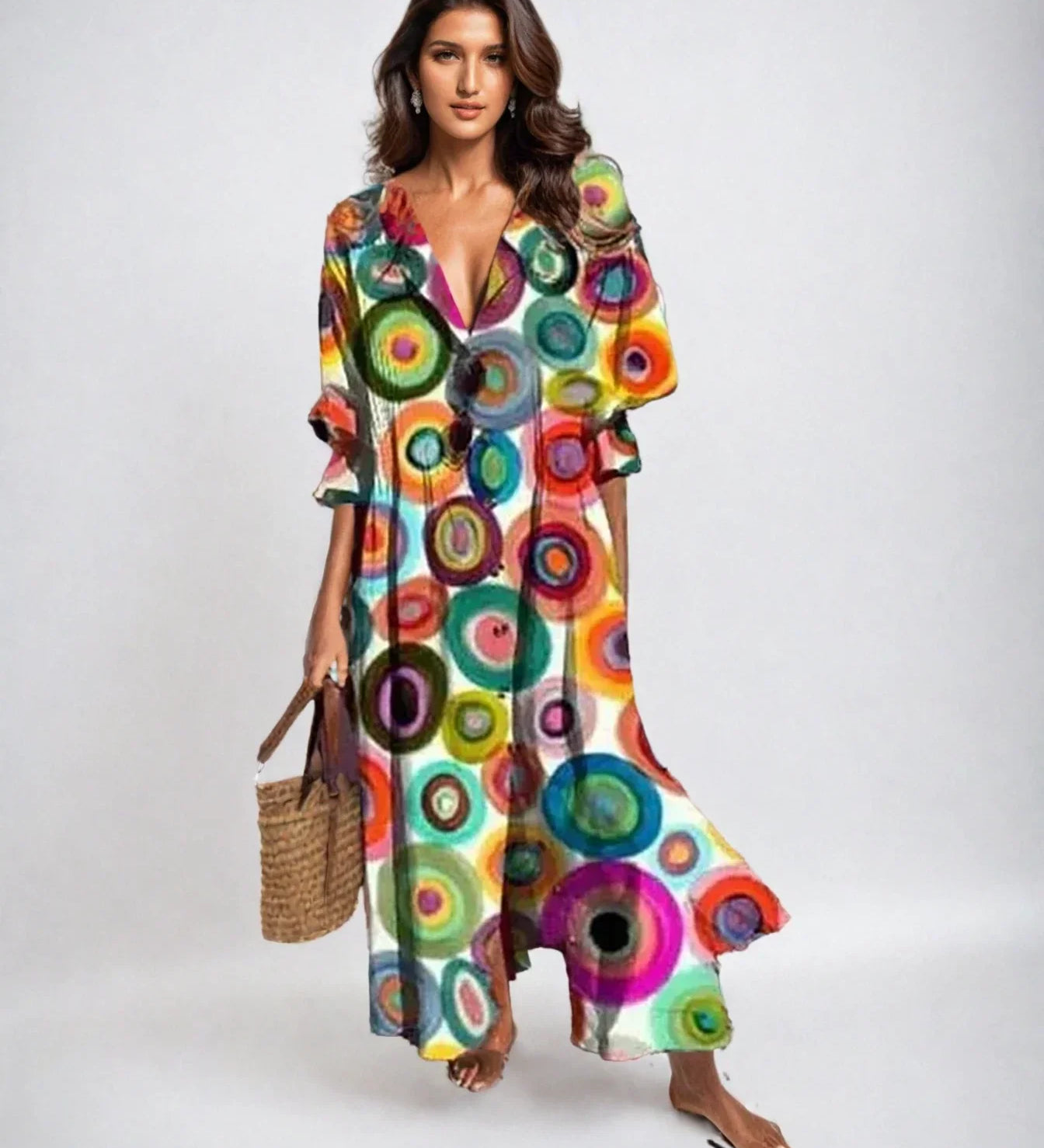 Rochie maxi boho
