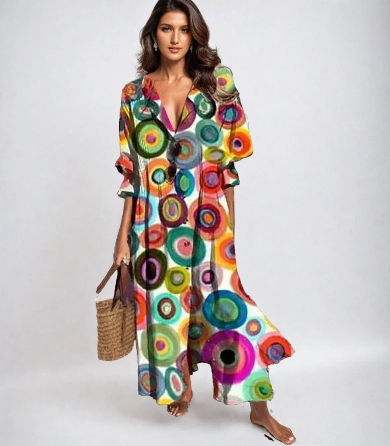 Rochie maxi boho