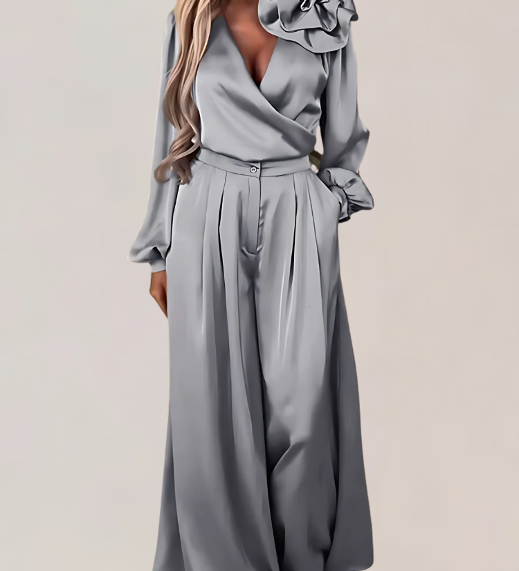 Ruby | Set din satin