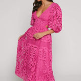 Rochie din dantelă