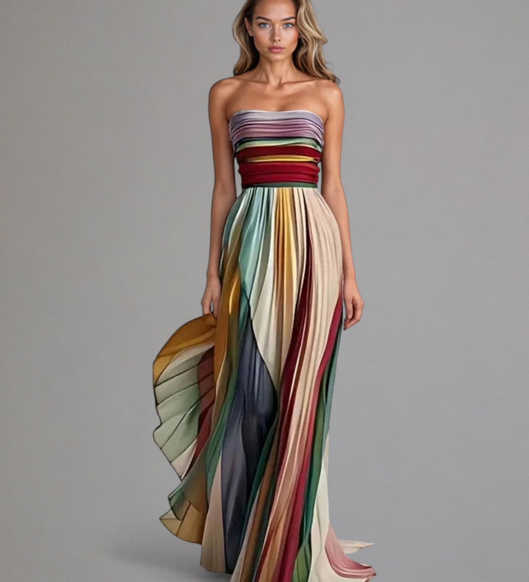 Nova | Rochie elegantă fără bretele