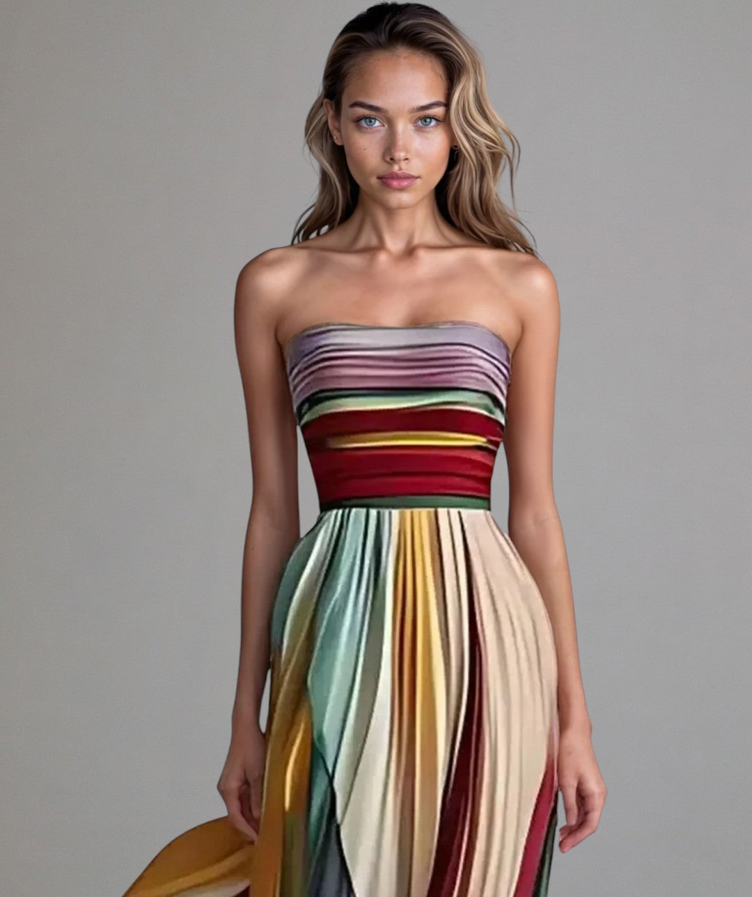 Nova | Rochie elegantă fără bretele