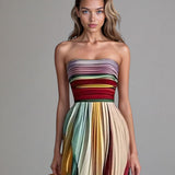 Rochie elegantă fără bretele