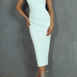 Florence | Rochie midi cu spatele gol